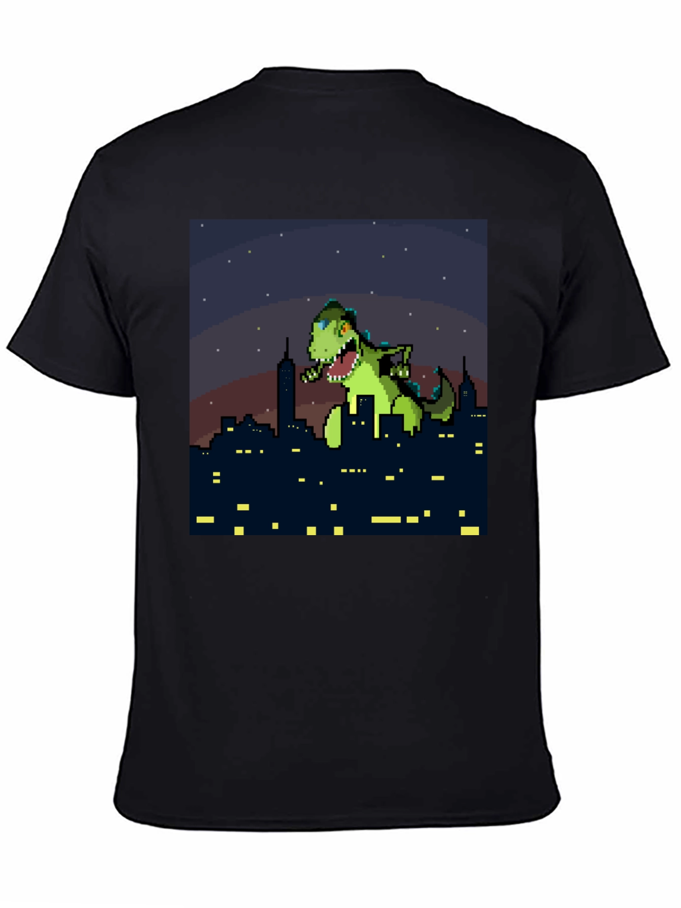 Pixel Dinosaur City T-Shirt