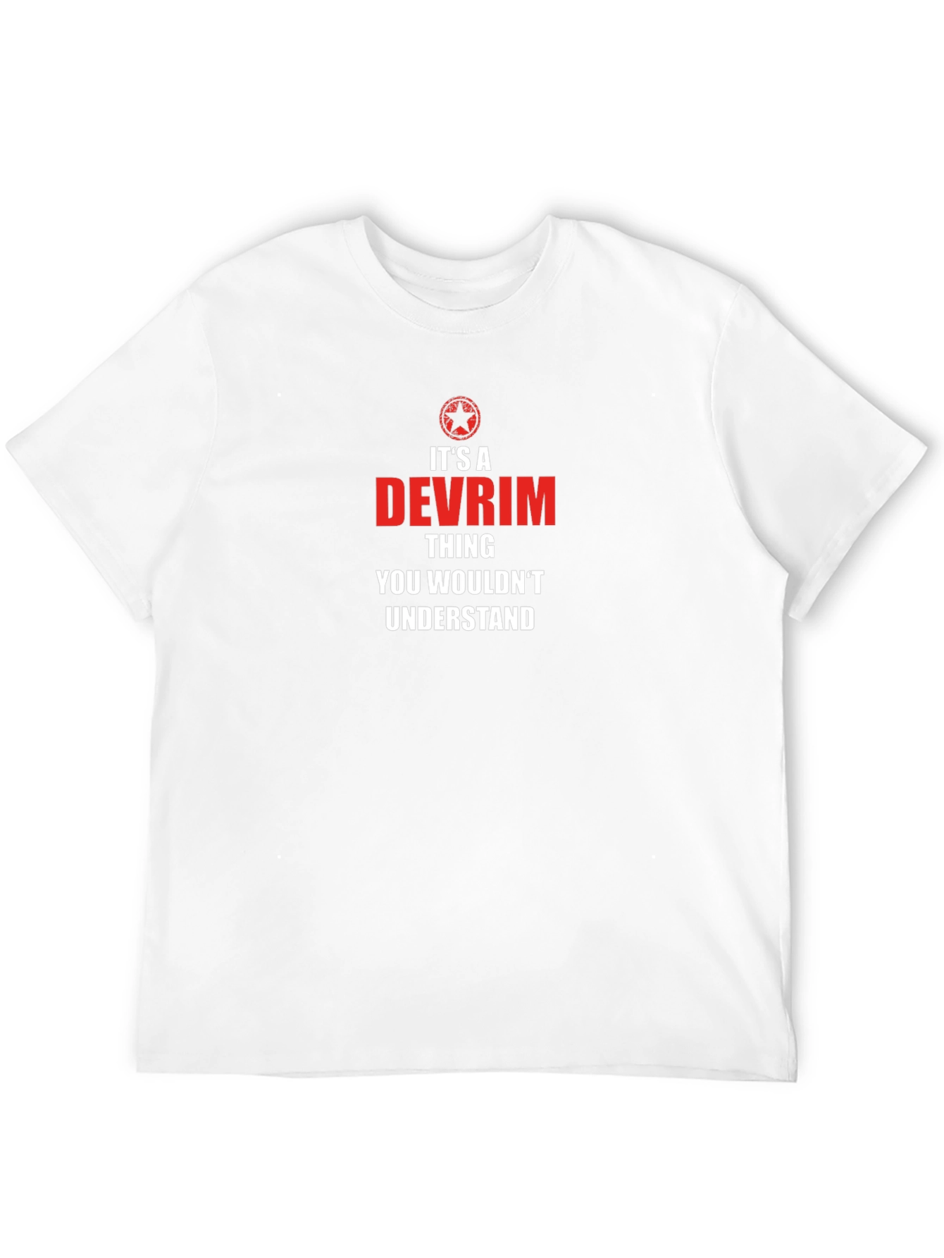 Its a Devrim Thing T-Shirt - Black