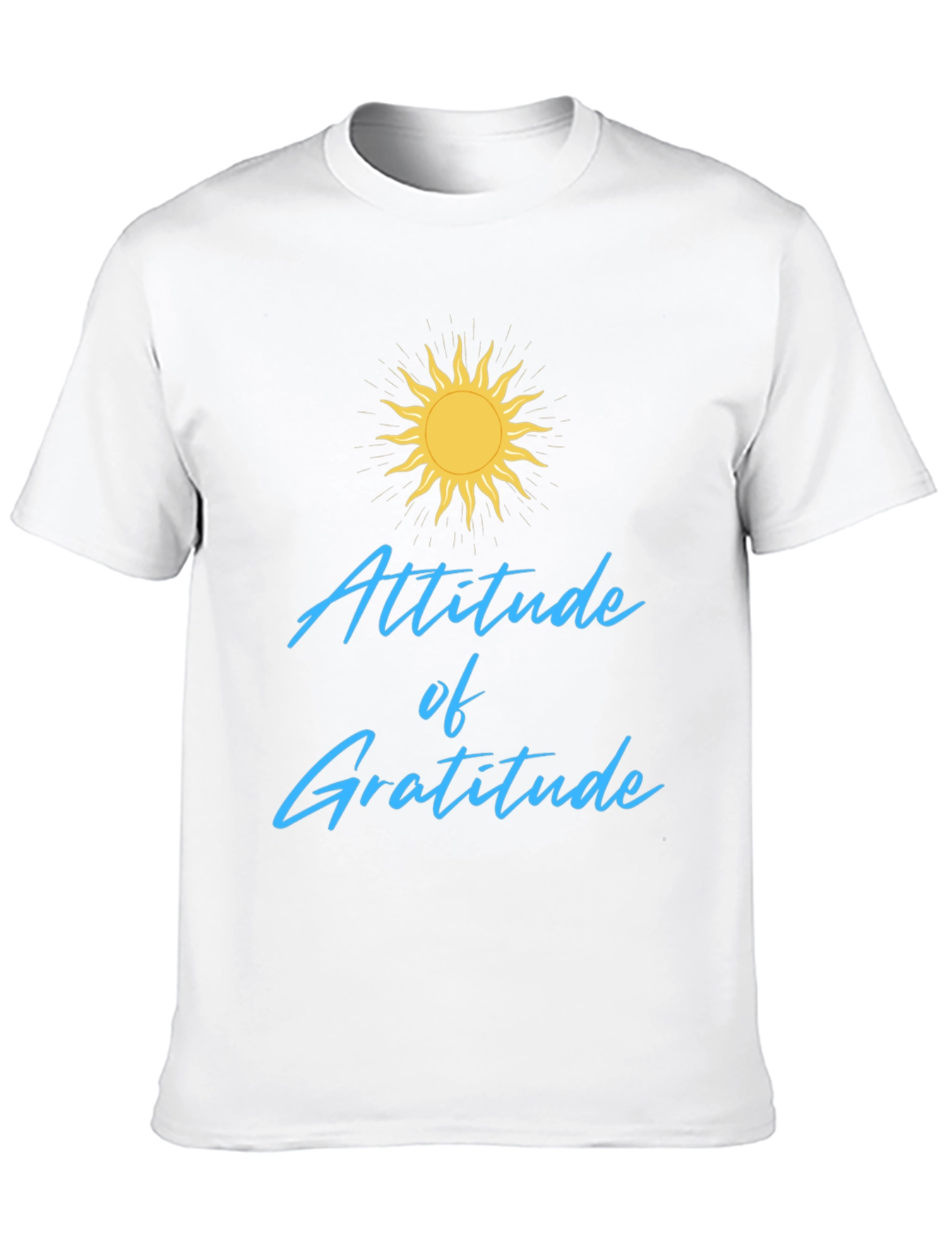 Attitude of Gratitude Black T-Shirt