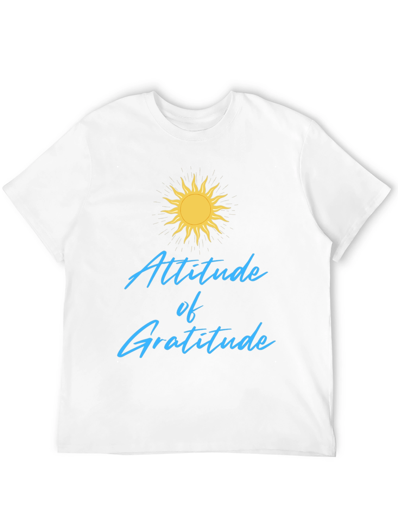 Attitude of Gratitude Black T-Shirt