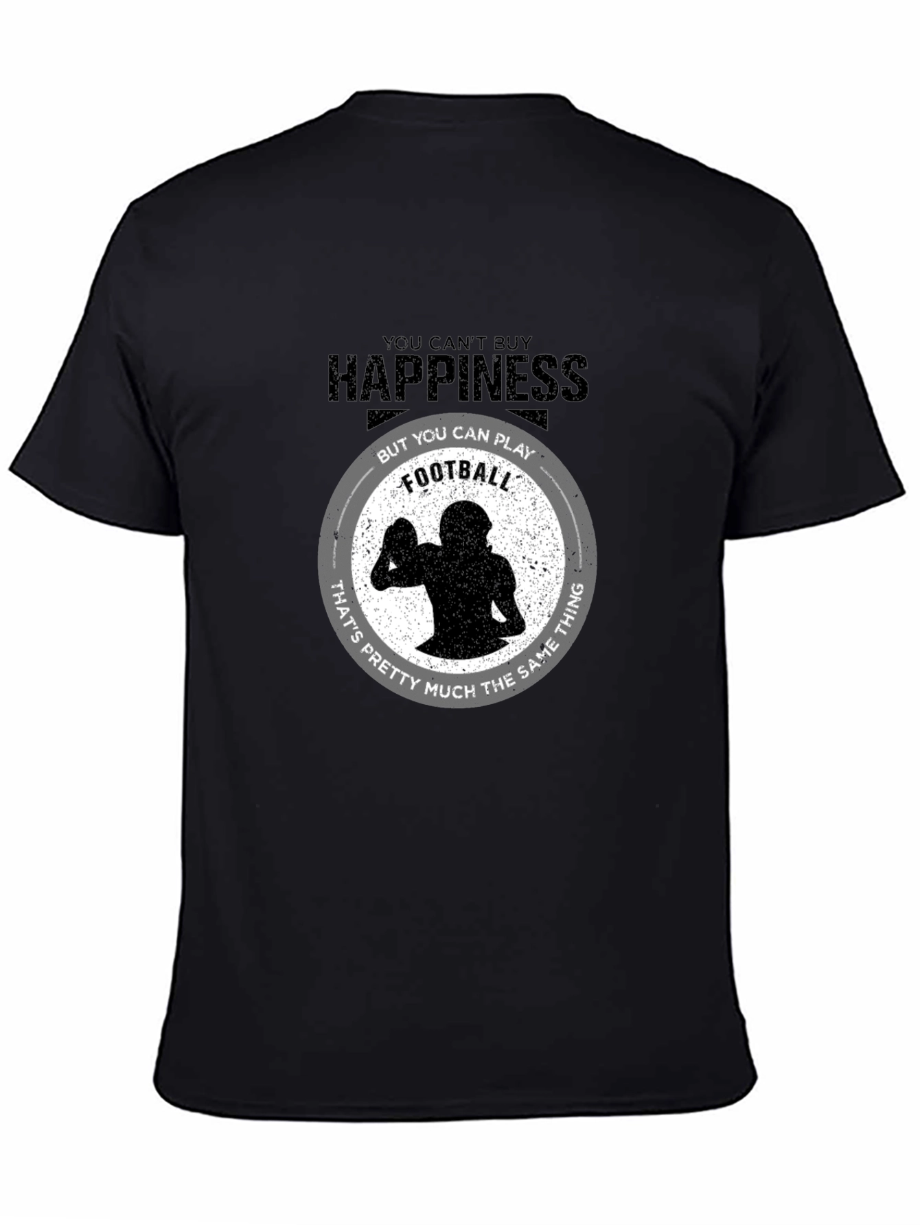 Happiness Football T-Shirt - Play Your Way to Joy!