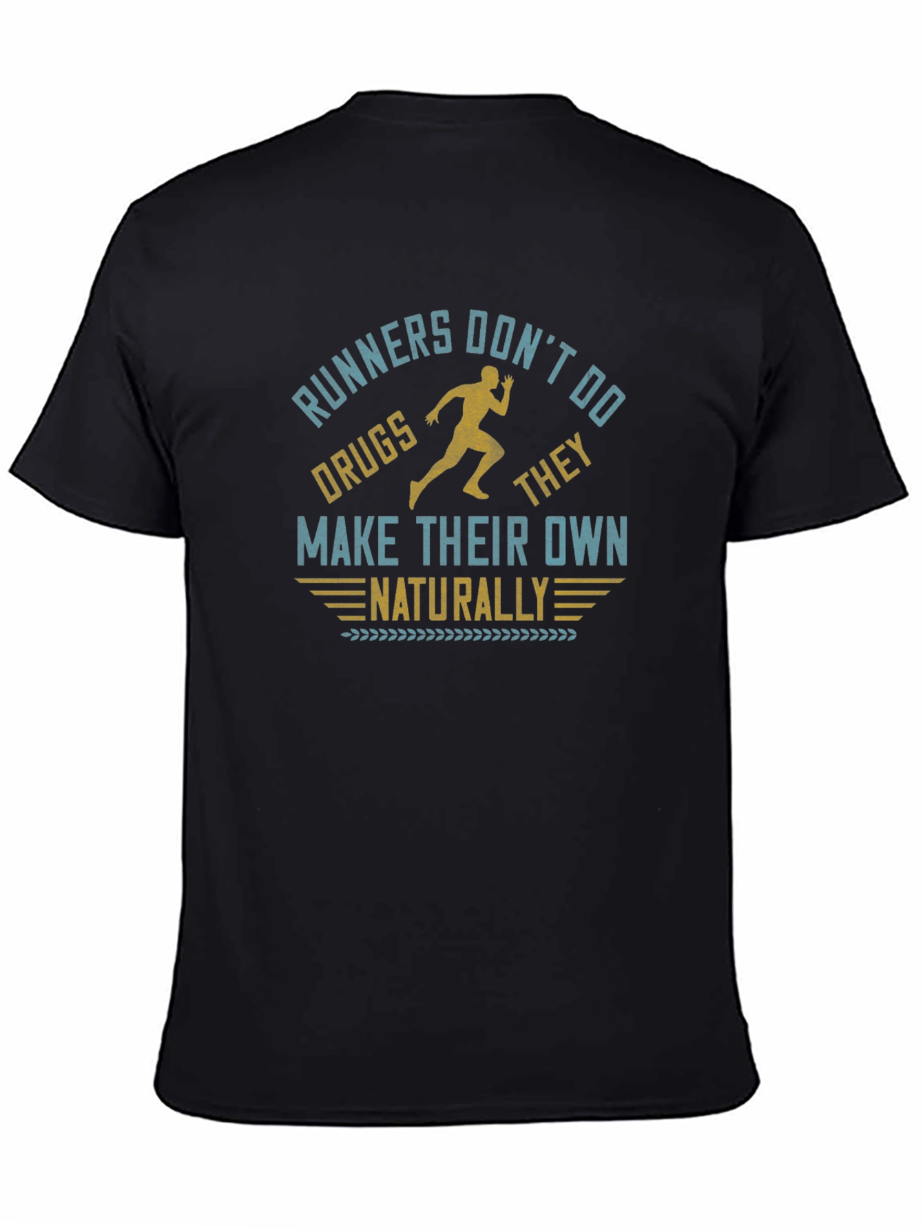 Runners Dont Do Drugs Tee