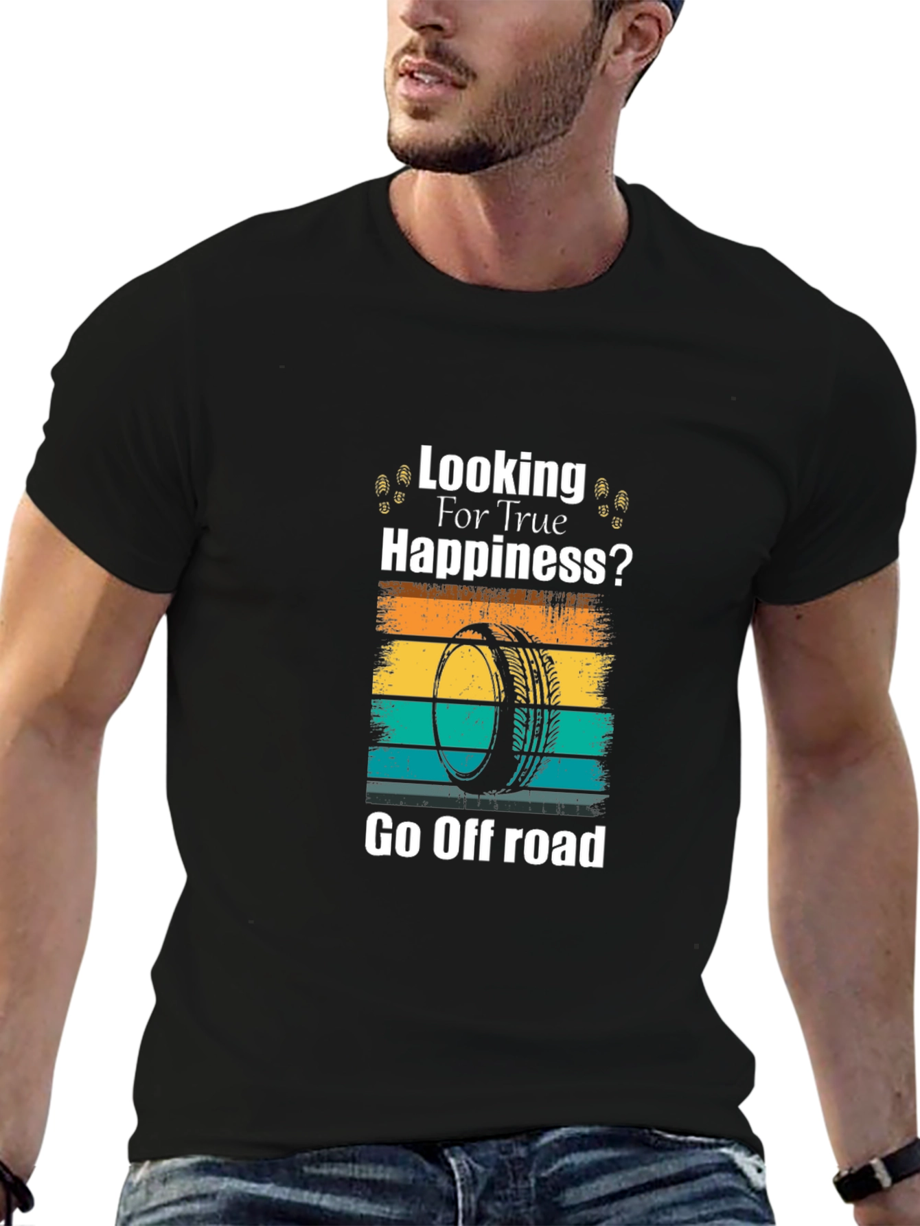 Off-Road Happiness Graphic Tee