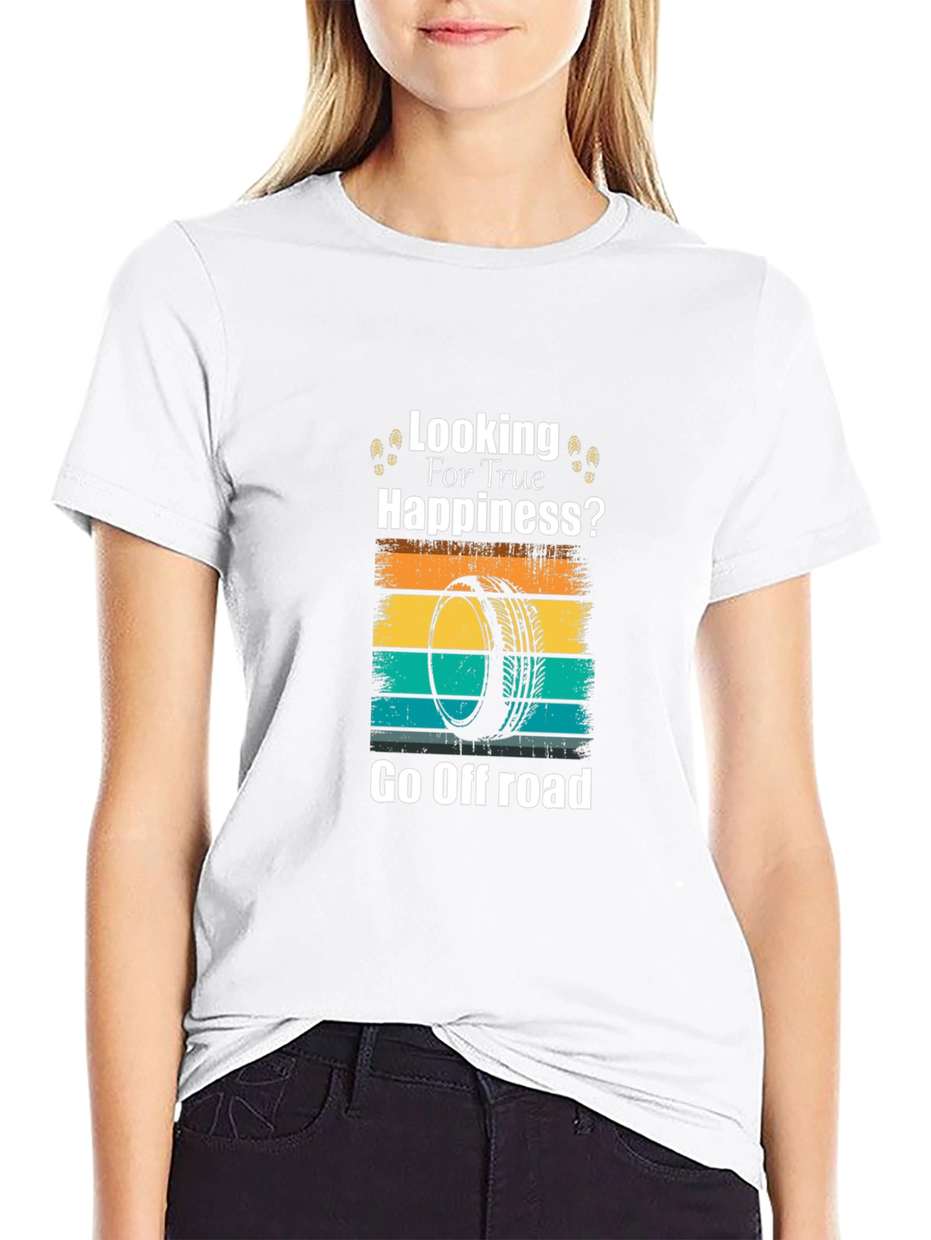 Off-Road Happiness Graphic Tee