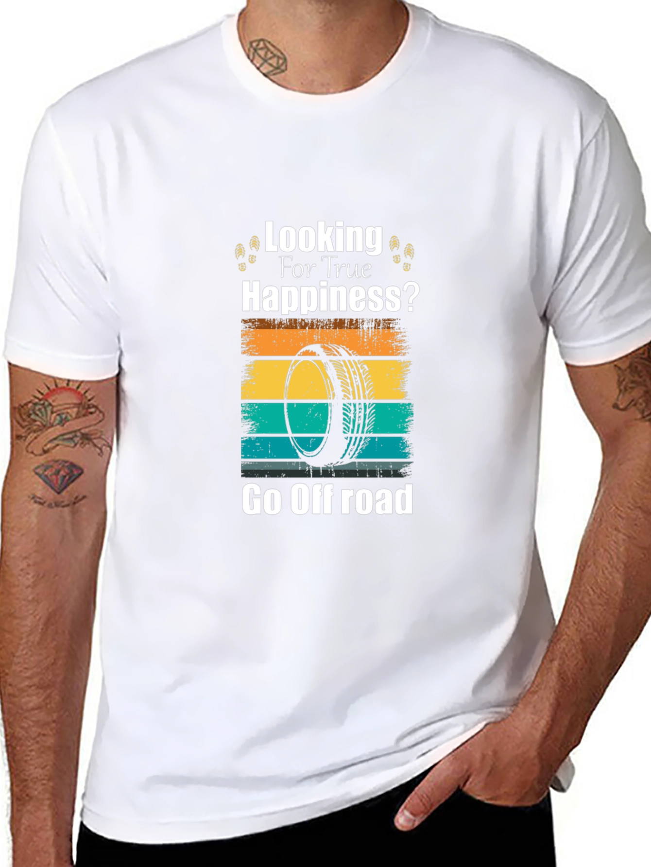 Off-Road Happiness Graphic Tee
