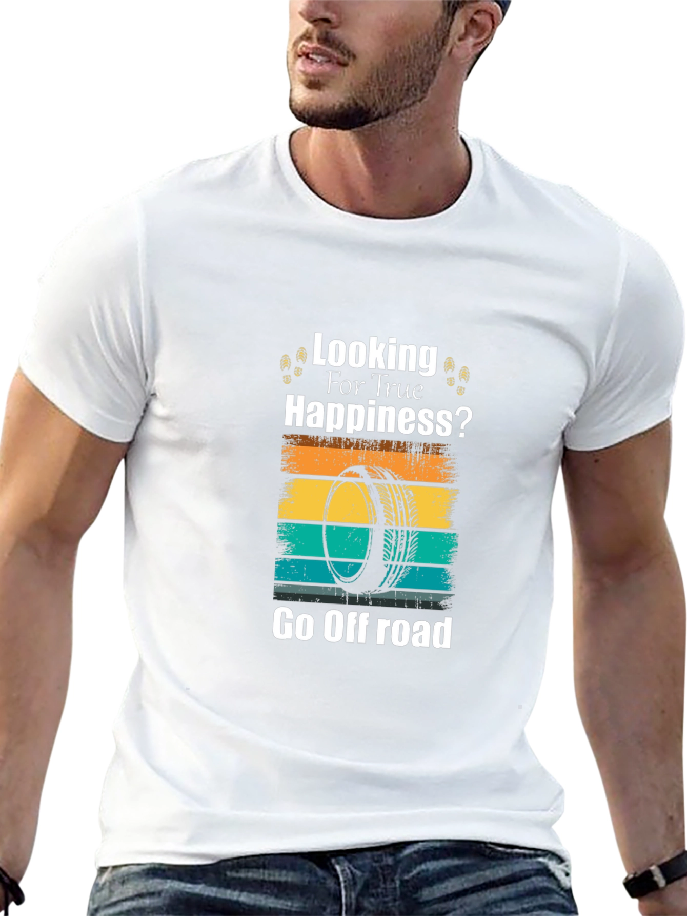 Off-Road Happiness Graphic Tee