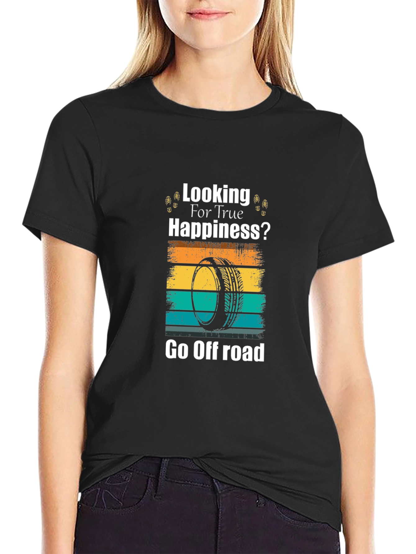 Off-Road Happiness Graphic Tee