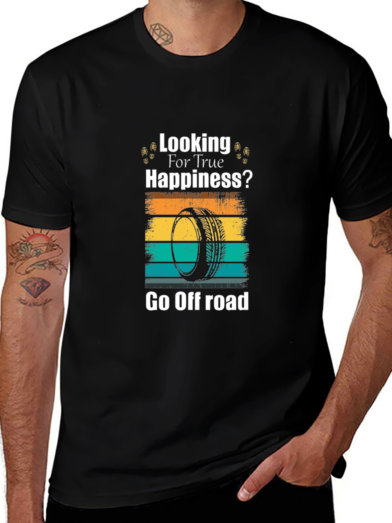 Off-Road Happiness Graphic Tee