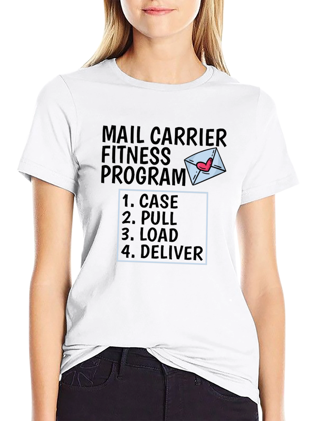 Mail Carrier Fitness Program T-Shirt