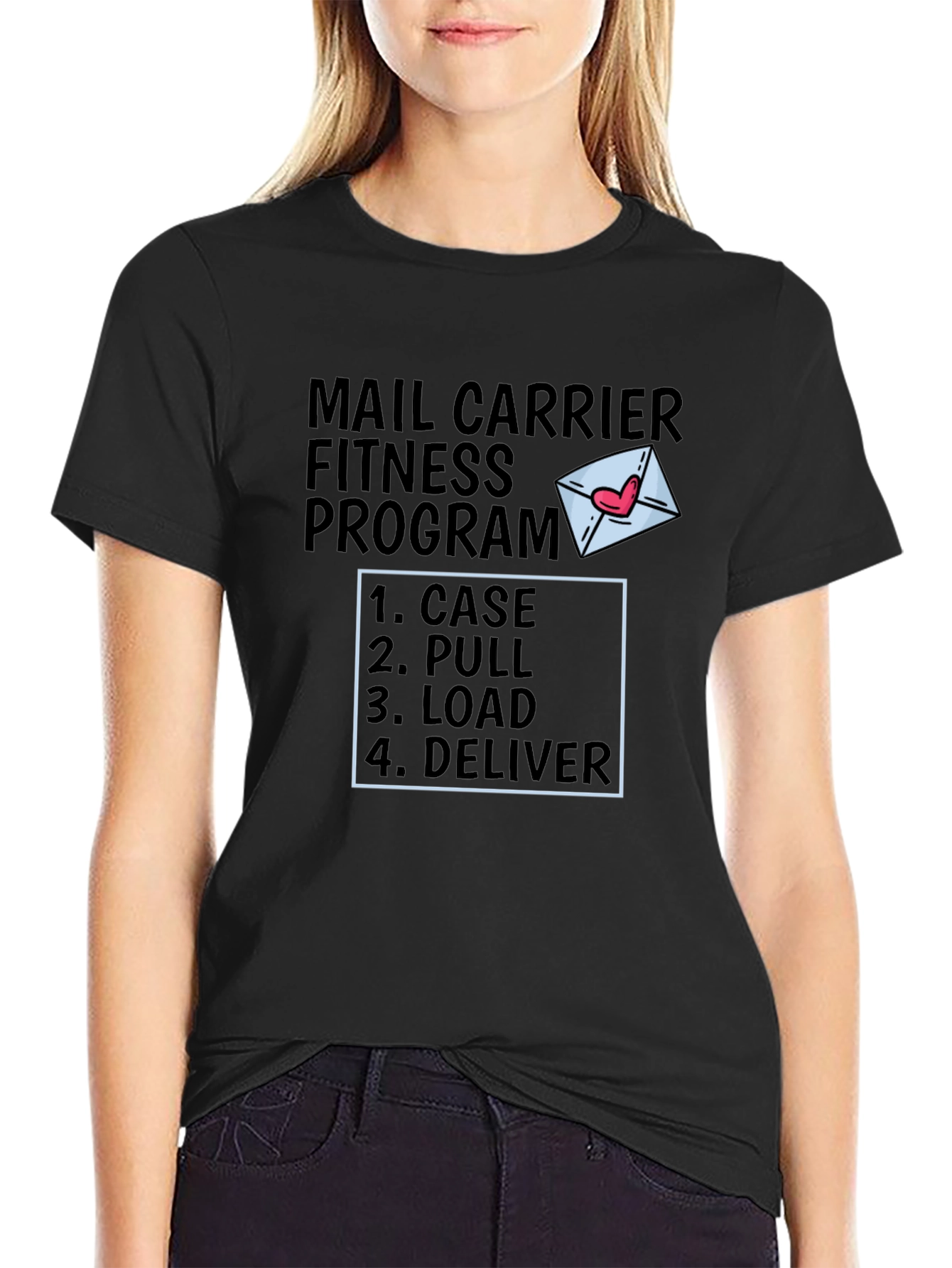 Mail Carrier Fitness Program T-Shirt