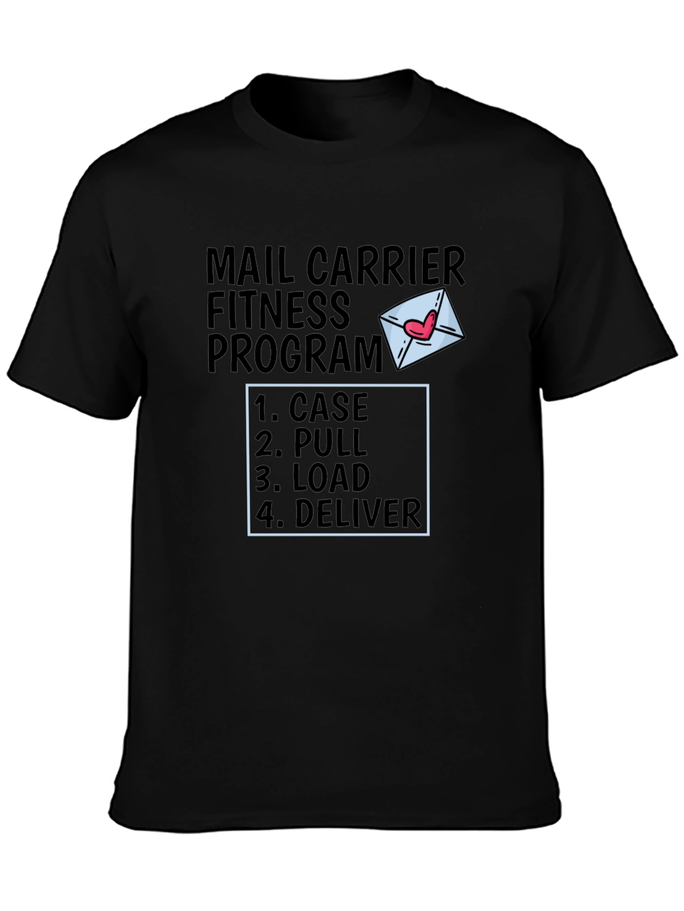 Mail Carrier Fitness Program T-Shirt