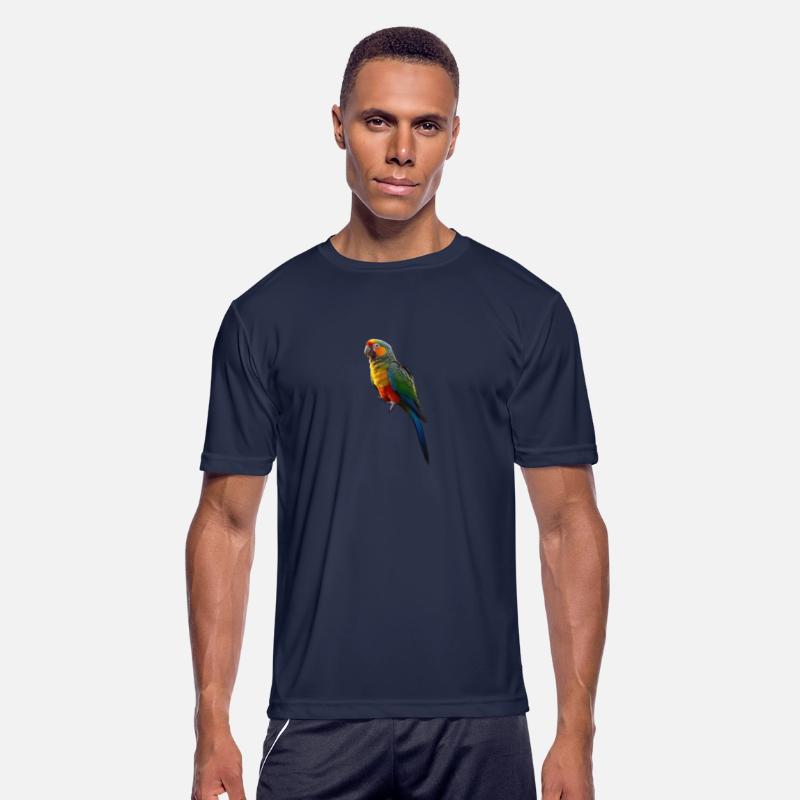 Magical Forest Parrot in Warm Light