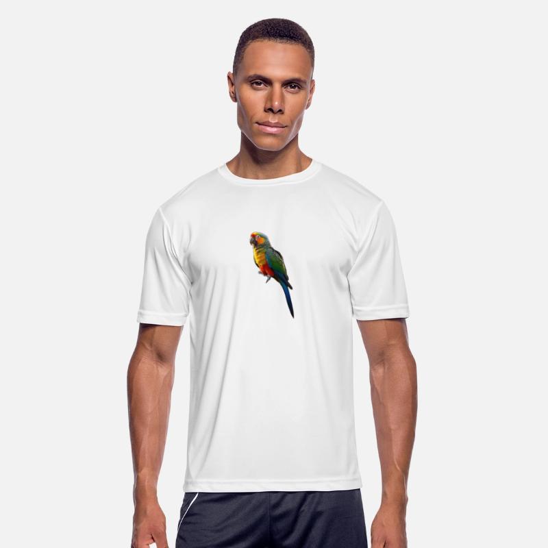 Magical Forest Parrot in Warm Light