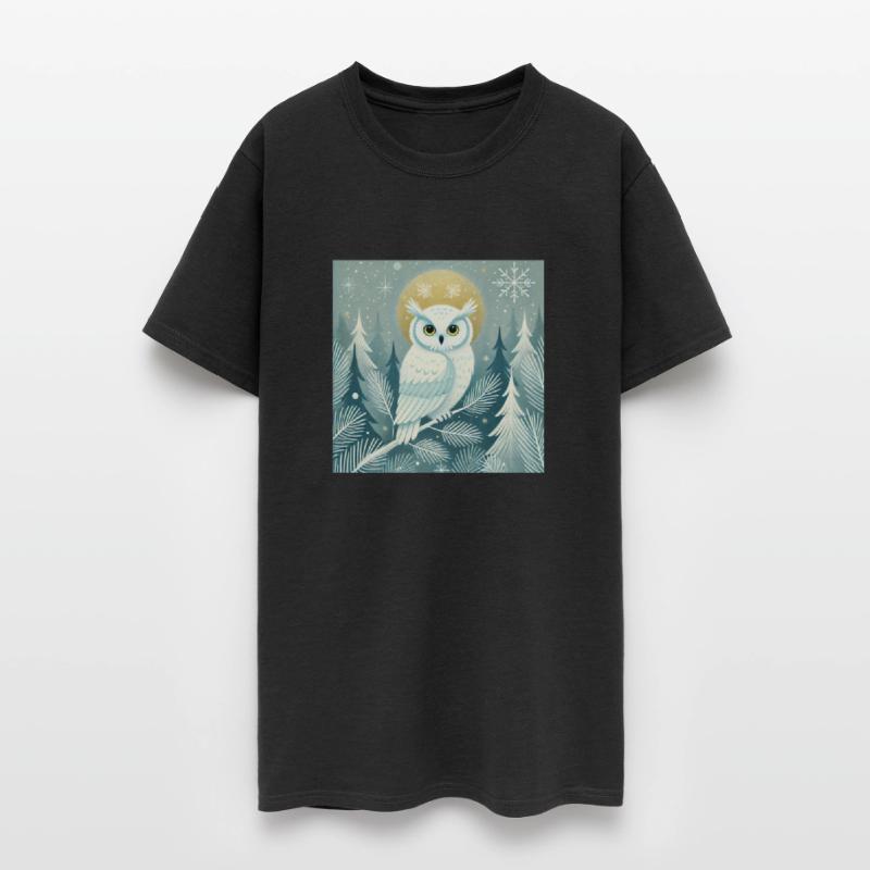 Majestic Winter Owl