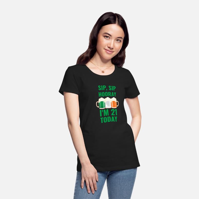 March 17Th St Patrick'S Day 21St I'M 21 Irish Flag