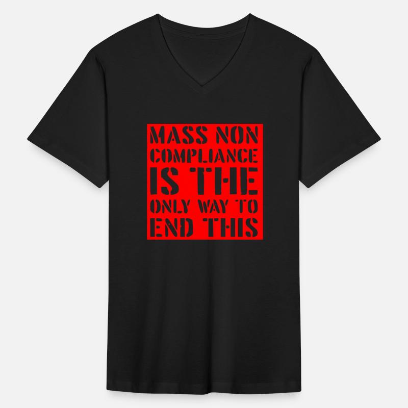 Mass Noncompliance Is The Only Way To End This ©