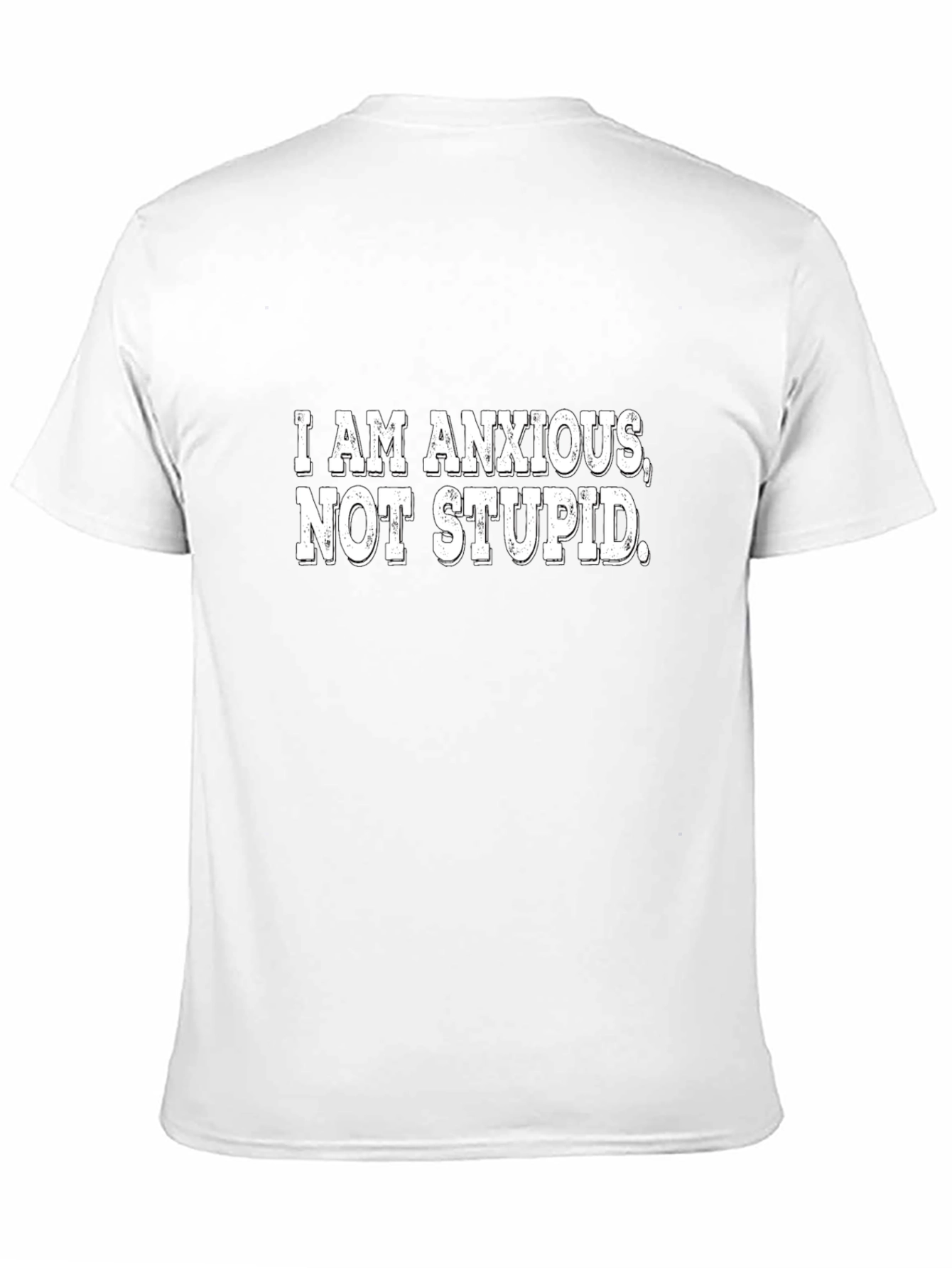Anxious Not Stupid Graphic Tee