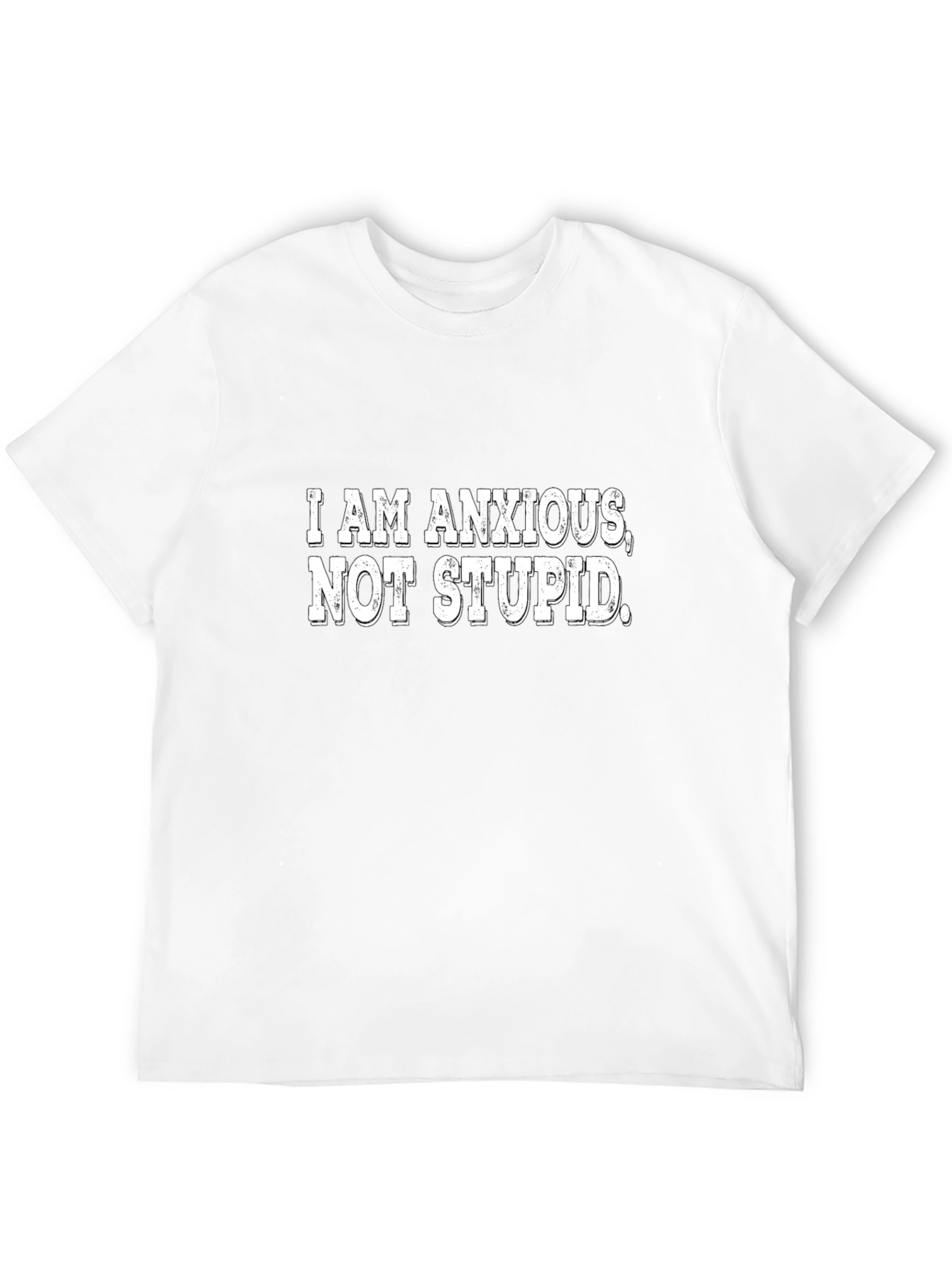 Anxious Not Stupid Graphic Tee
