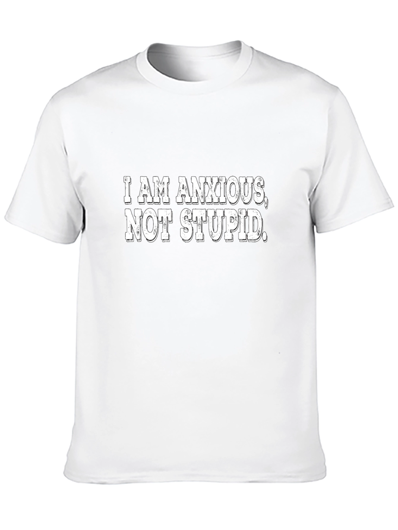 Anxious Not Stupid Graphic Tee