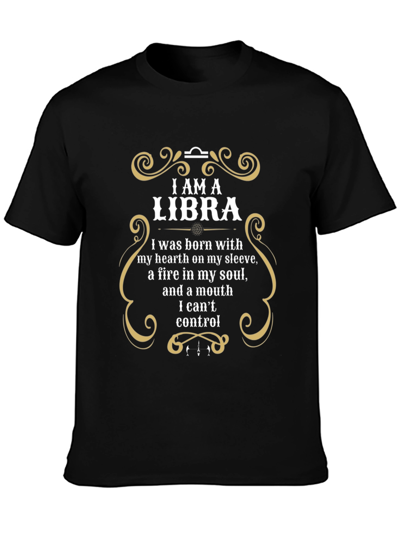I Am A Libra T-Shirt - Zodiac Sign Tee