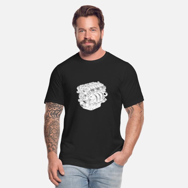 Mechanic Cylinder Engine Block Displacement Fan