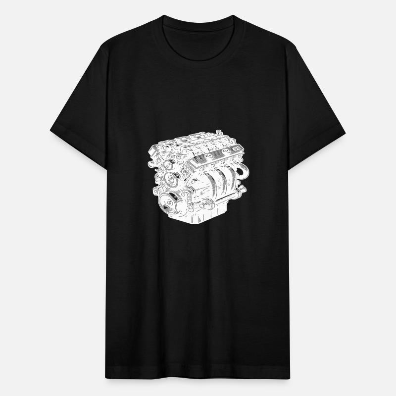 Mechanic Cylinder Engine Block Displacement Fan