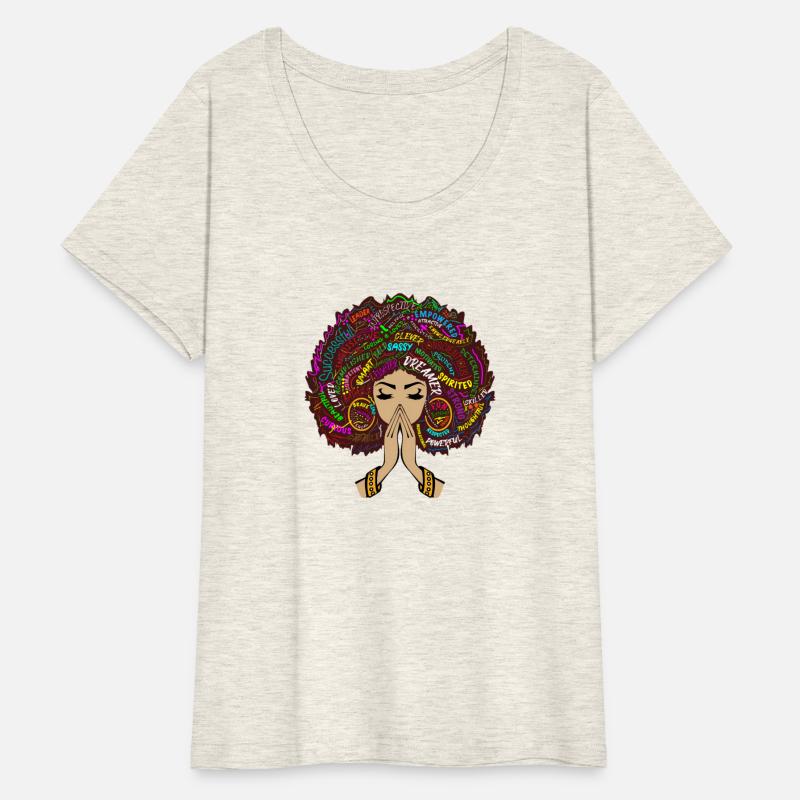 Melanin Words Afro Natural Hair Black Queen