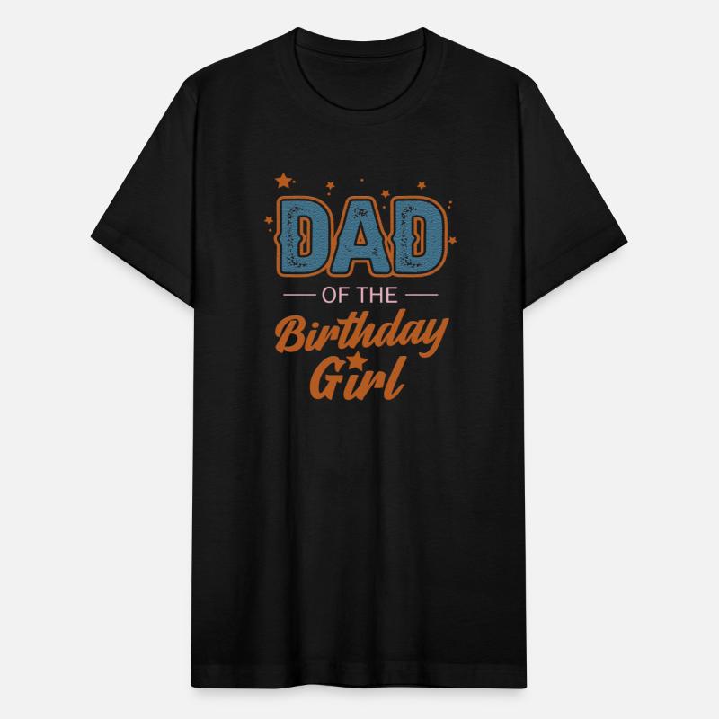 Mens Dad of the Birthday Girl Daughter Matching