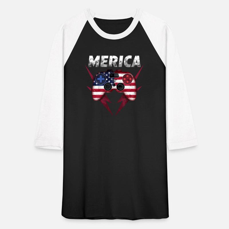 Merica Usa American Flag Video Game 4th Of July Ga