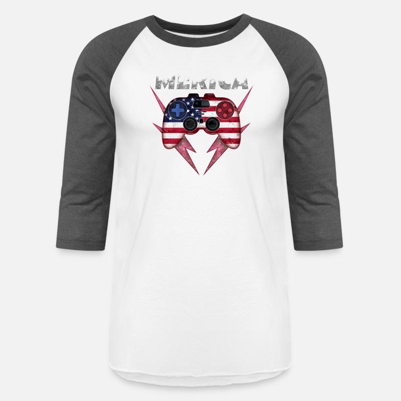 Merica Usa American Flag Video Game 4th Of July Ga