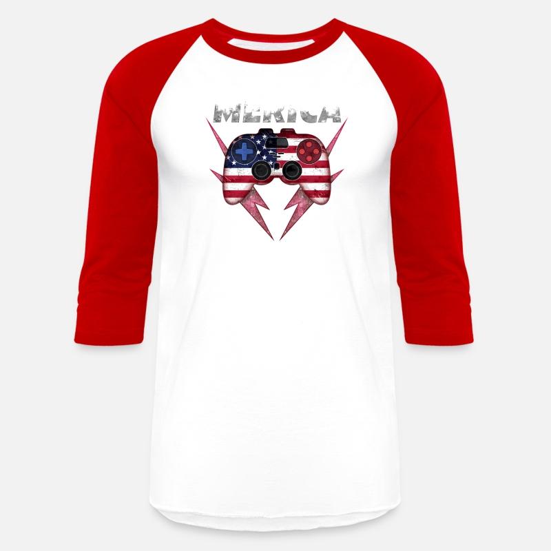 Merica Usa American Flag Video Game 4th Of July Ga