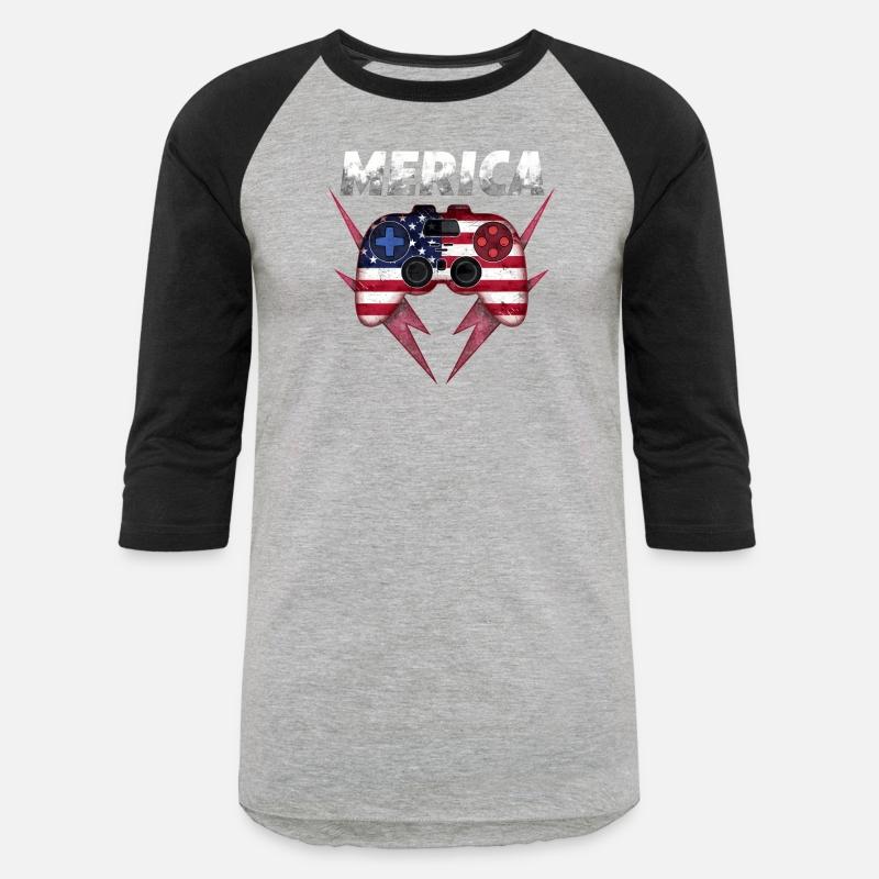 Merica Usa American Flag Video Game 4th Of July Ga