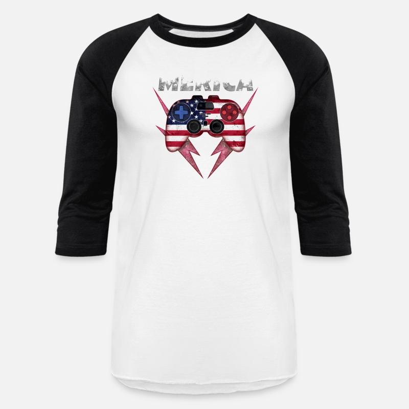 Merica Usa American Flag Video Game 4th Of July Ga