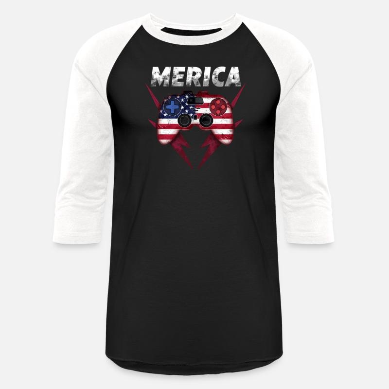 Merica Usa American Flag Video Game 4th Of July Ga