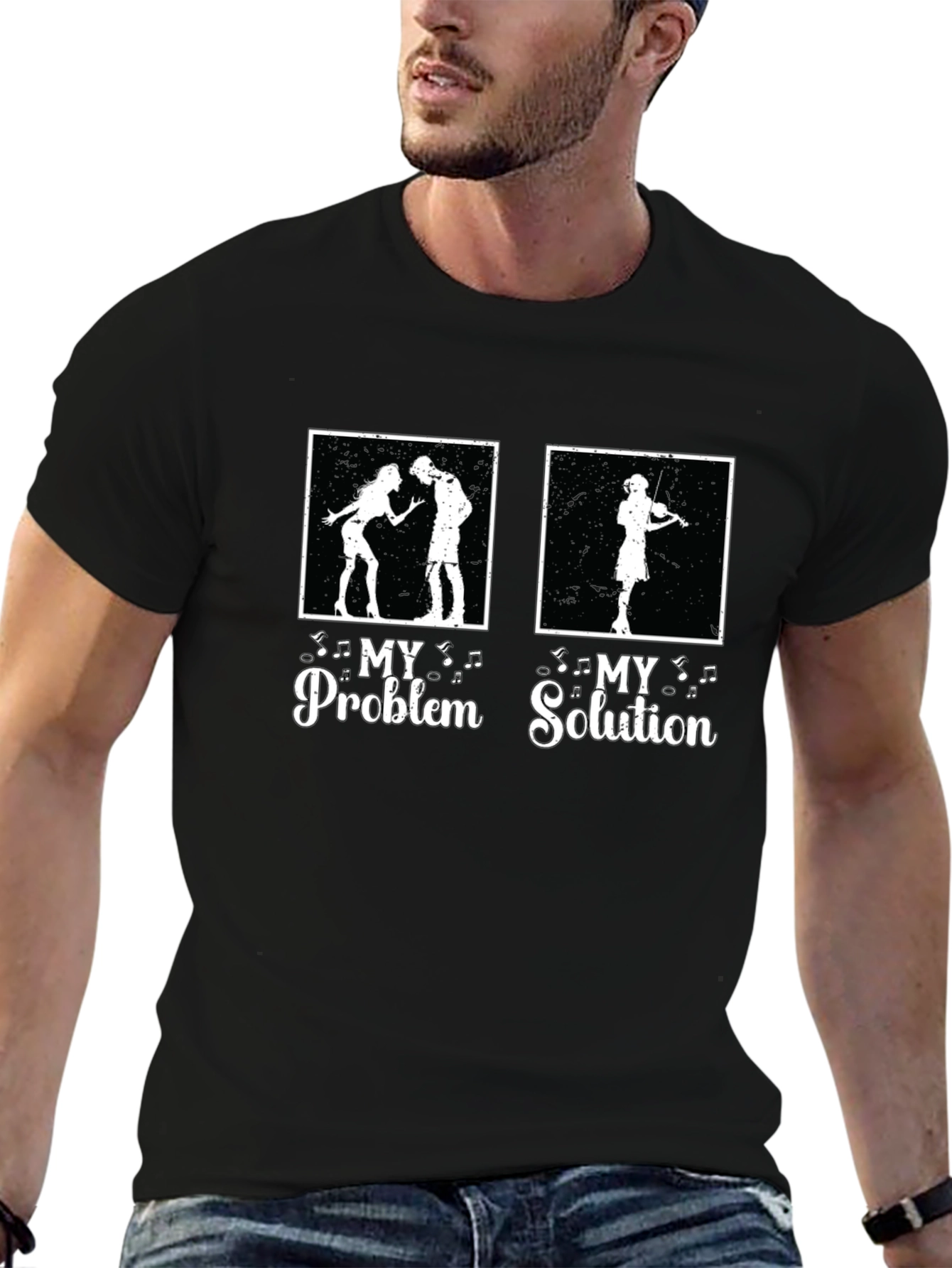 My Problem My Solution Musician T-Shirt