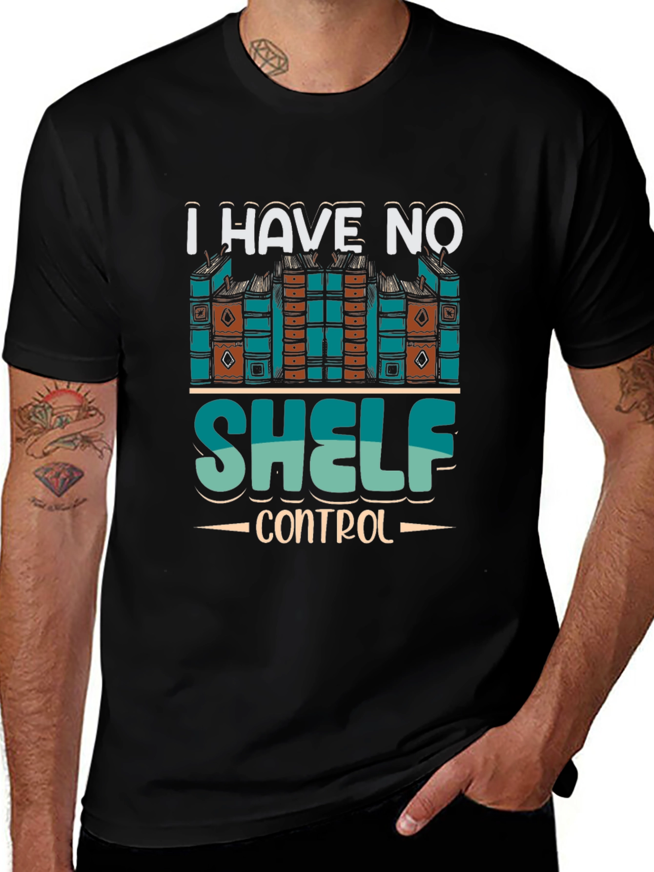 I Have No Shelf Control Graphic T-Shirt
