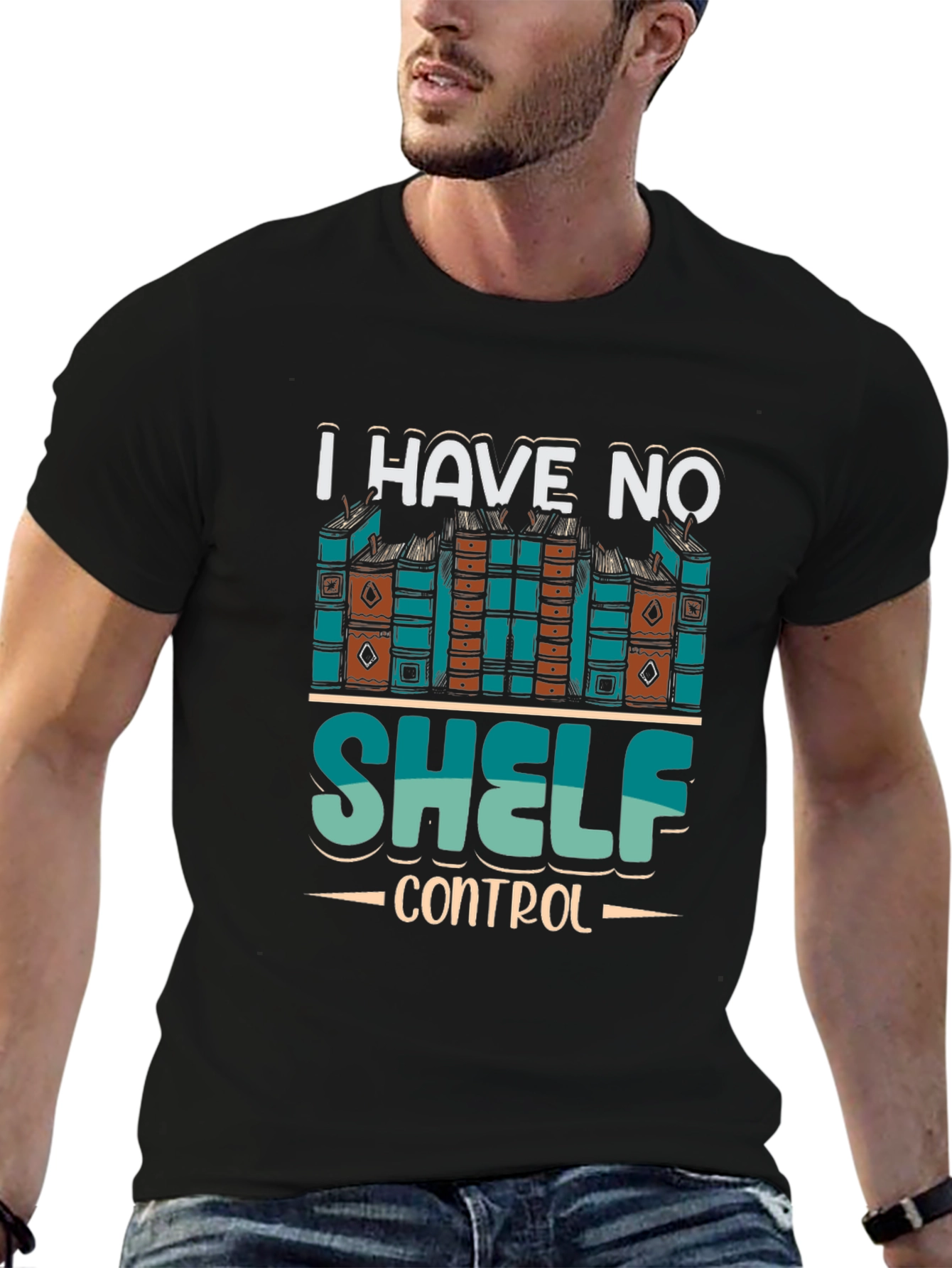 I Have No Shelf Control Graphic T-Shirt