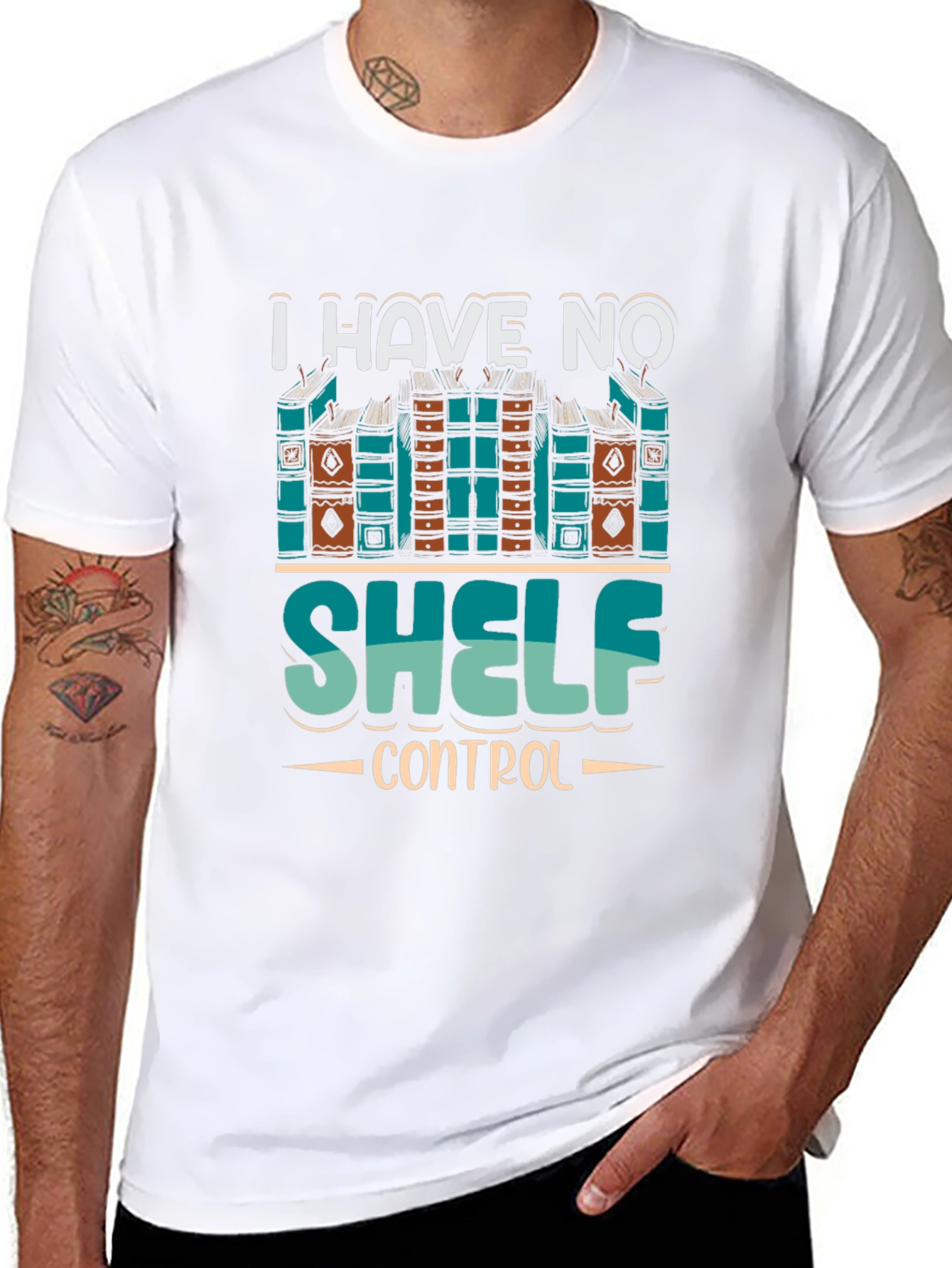 I Have No Shelf Control Graphic T-Shirt