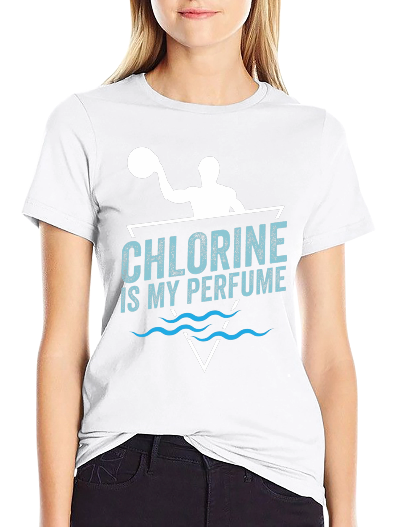 Chlorine Is My Perfume Water Polo T-Shirt