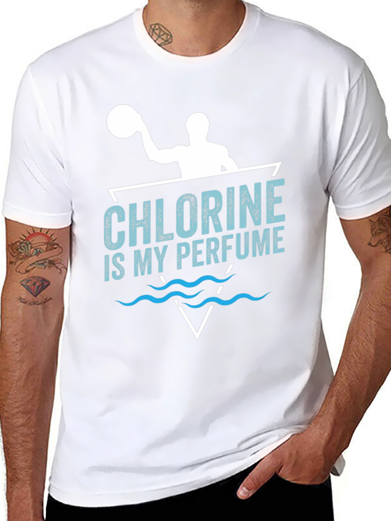 Chlorine Is My Perfume Water Polo T-Shirt