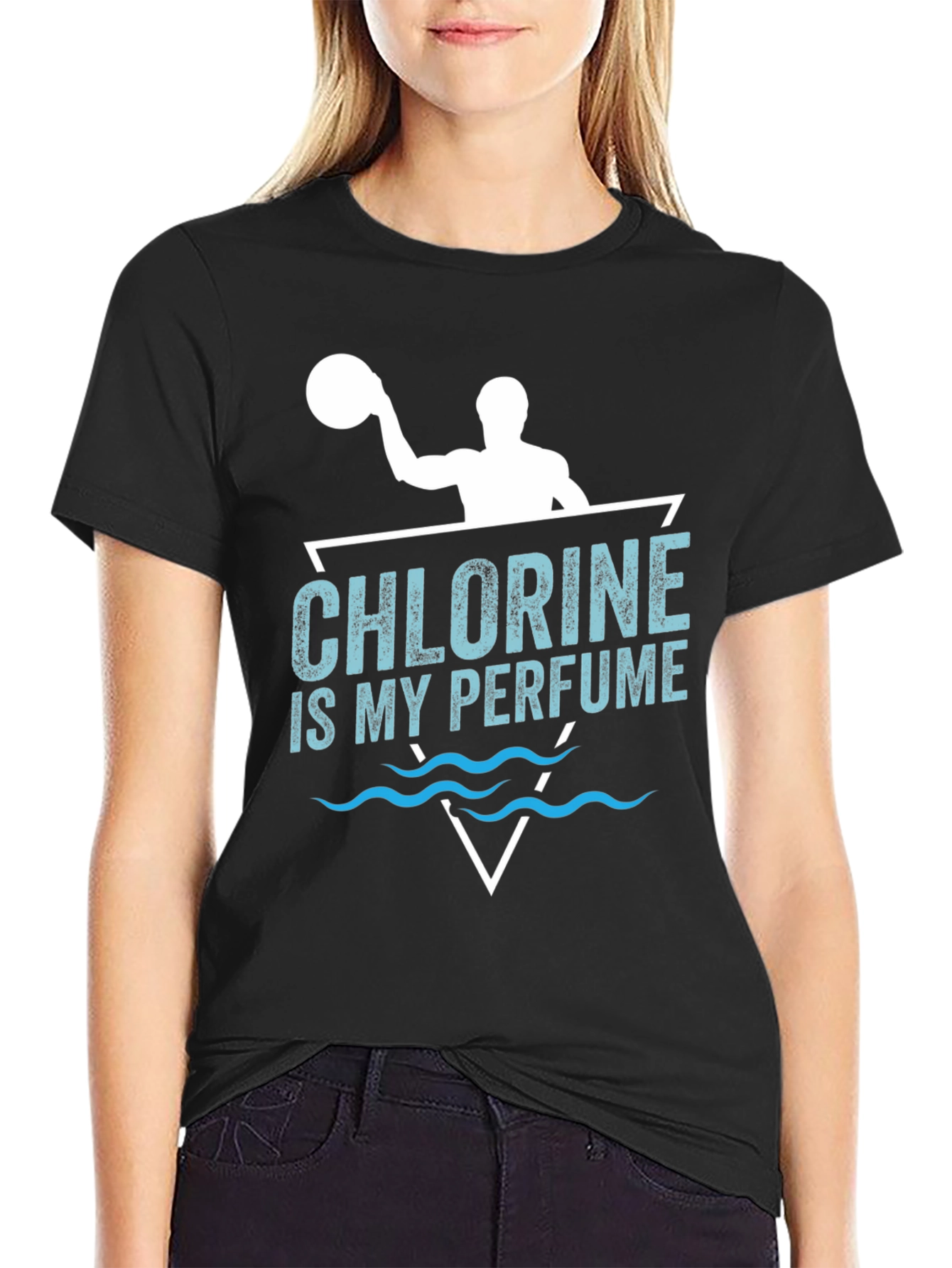 Chlorine Is My Perfume Water Polo T-Shirt