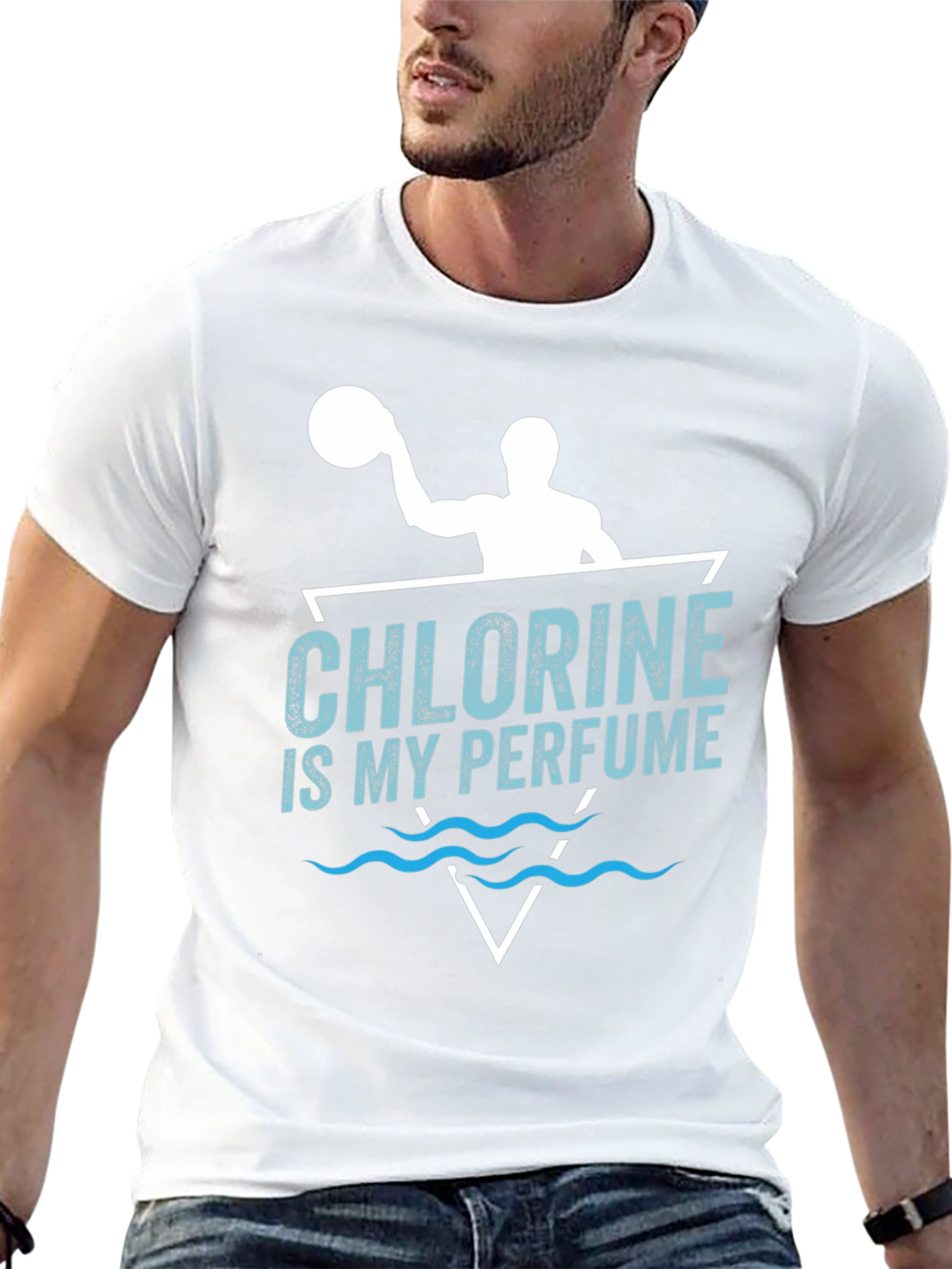 Chlorine Is My Perfume Water Polo T-Shirt