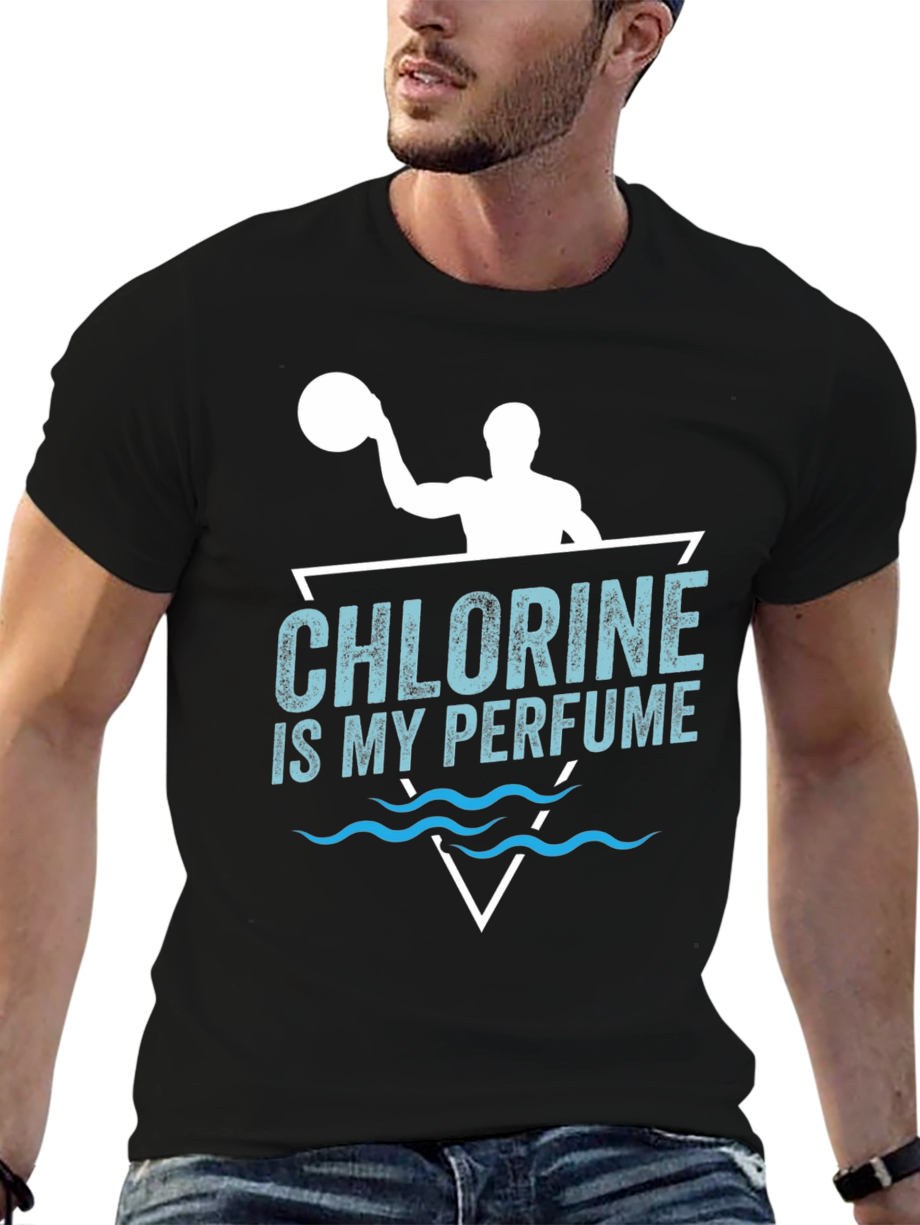 Chlorine Is My Perfume Water Polo T-Shirt