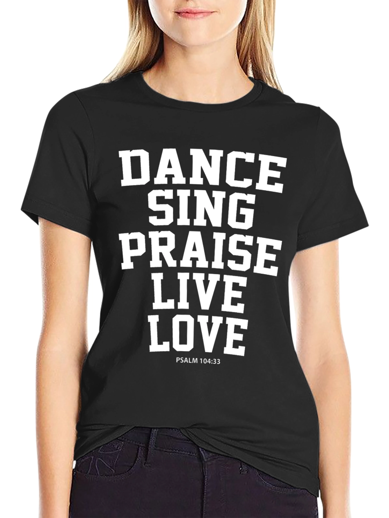 Faith-Inspired Dance Sing Praise Graphic Tee