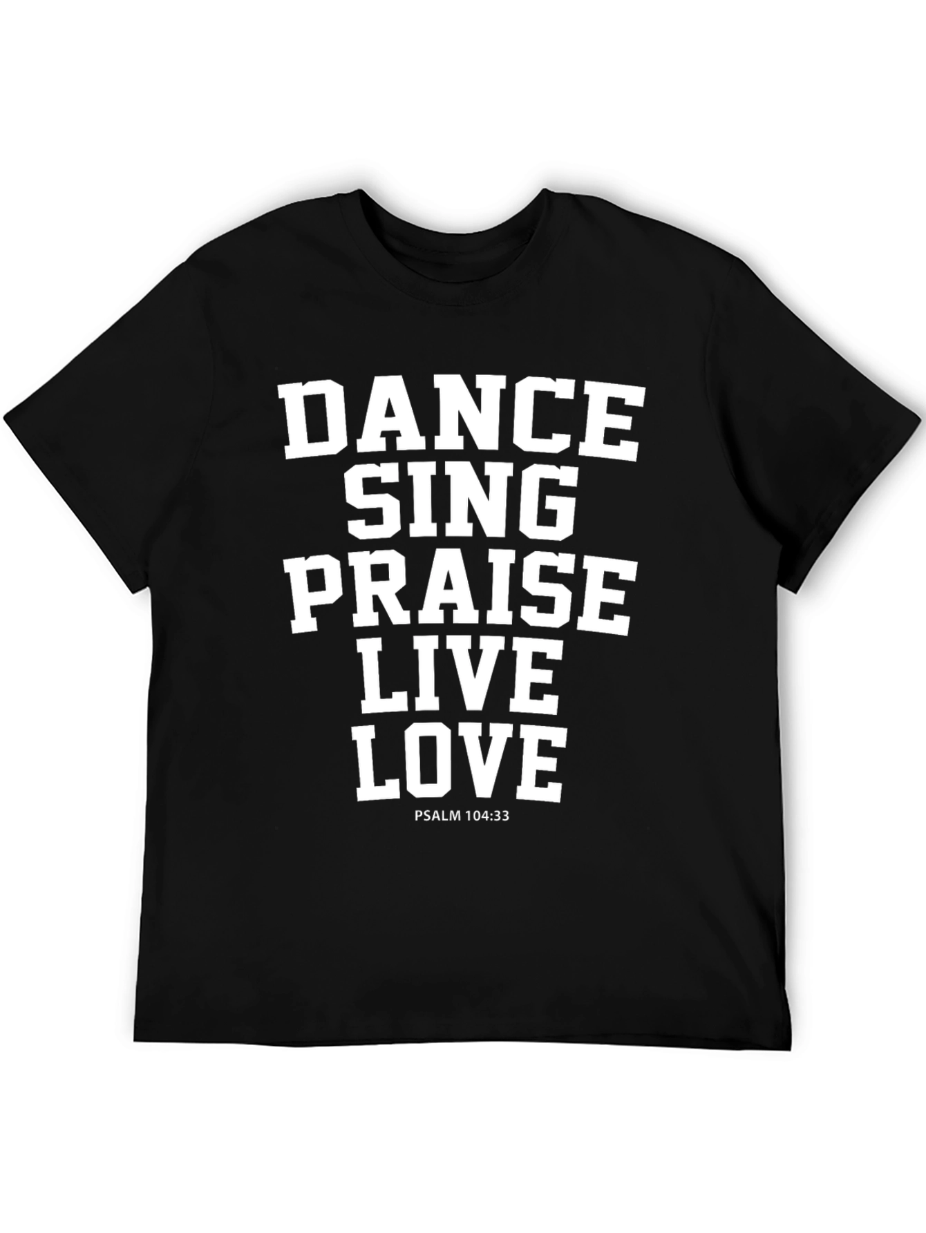 Faith-Inspired Dance Sing Praise Graphic Tee
