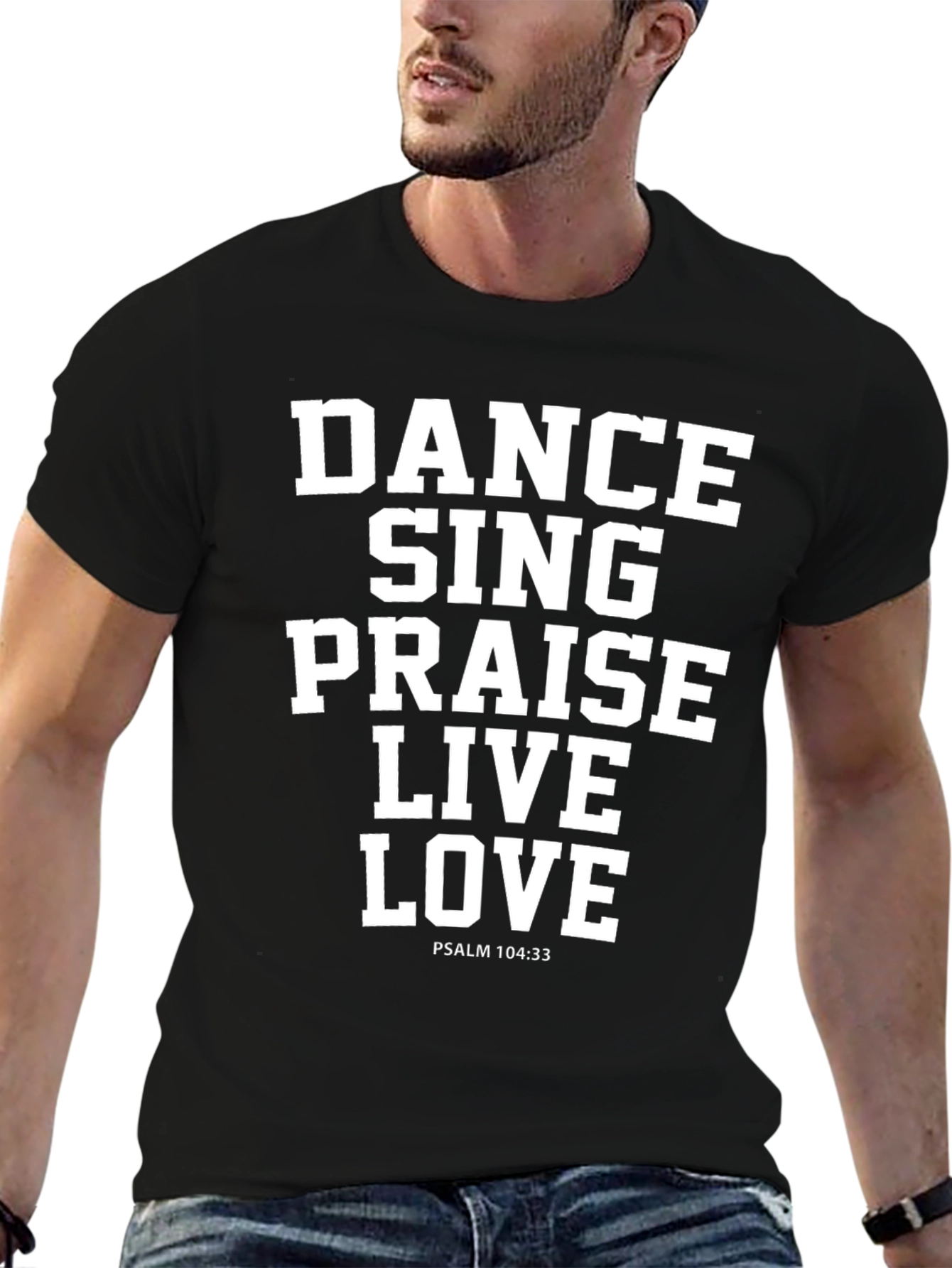 Faith-Inspired Dance Sing Praise Graphic Tee
