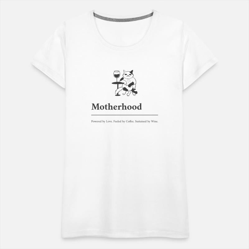 Motherhood - Mum Happiness Design Tshirt