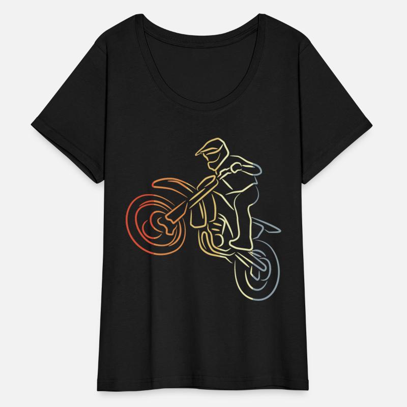 Motocross One Line Drawing