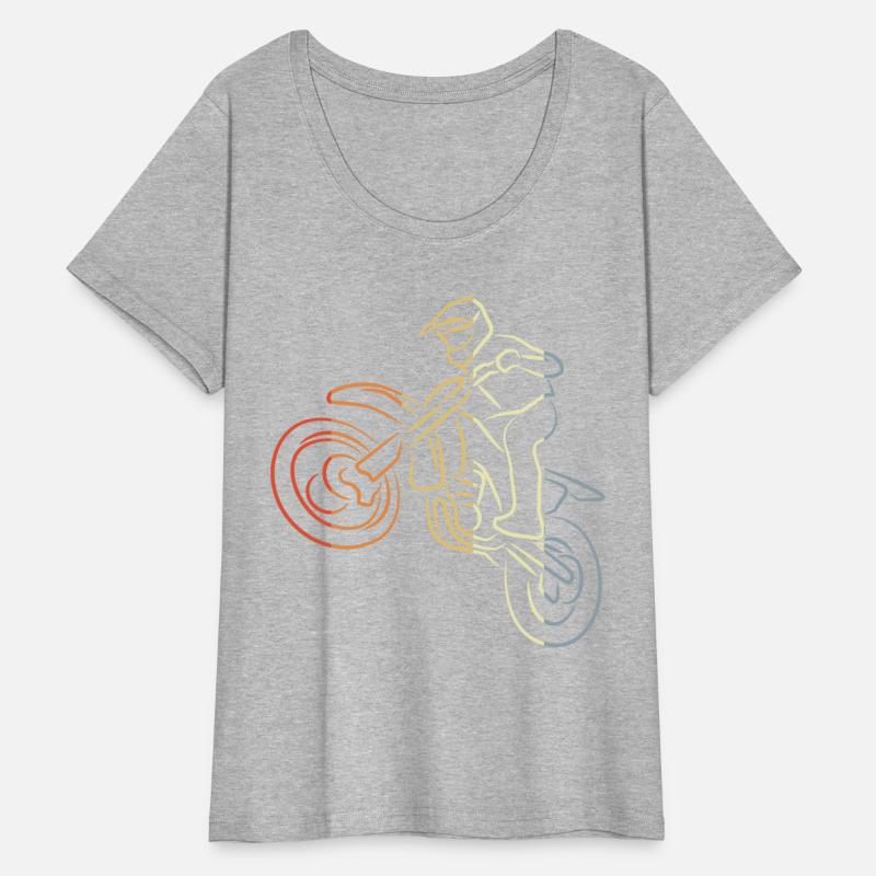 Motocross One Line Drawing