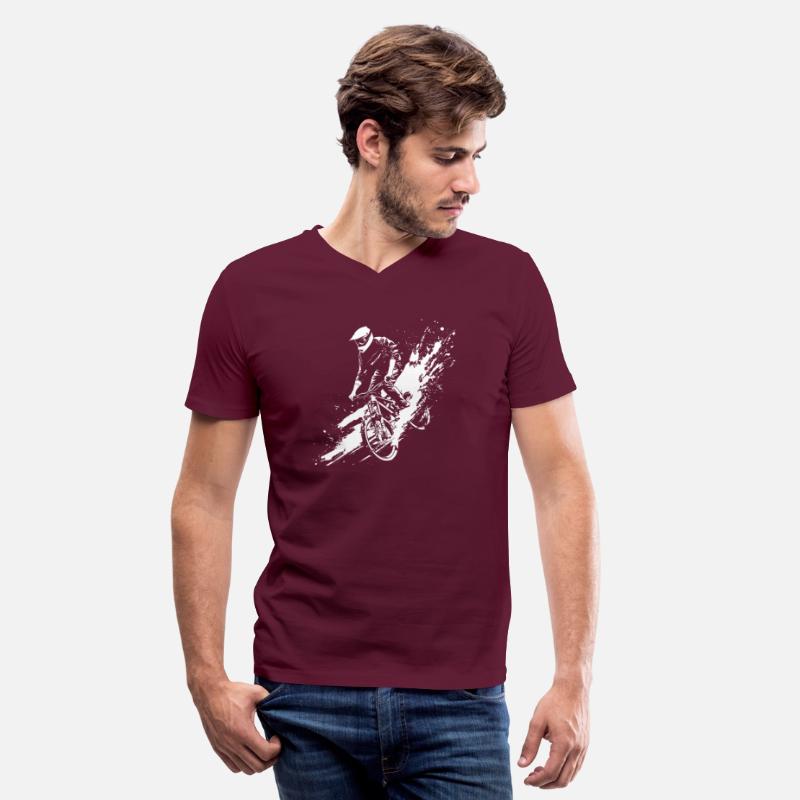 Mountain Bike Cyclist Illustration